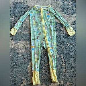 Little Sleepies Easter Pajamas Size 6-12 months
